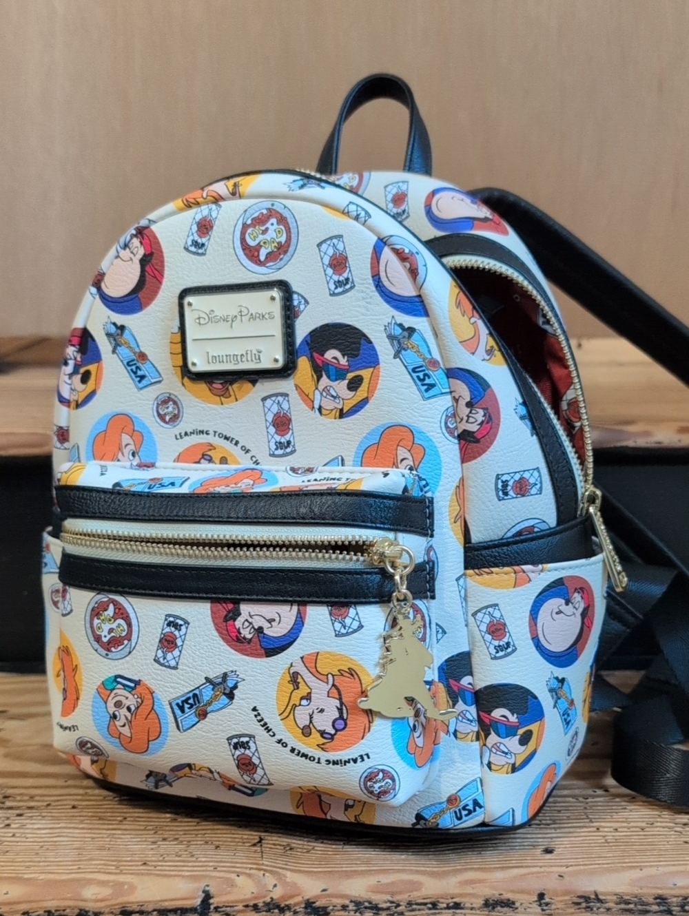 Loungefly Disney Parks A Goofy Movie 30th Anniversary Mini Backpack